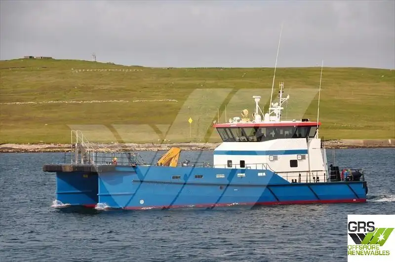 해상 풍력 발전 단지 서비스 선박 판매 중
