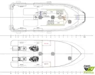 작업 보트 판매용